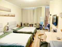 内蒙医院 标准两床 精装公寓 可月租可押一付一长租拎包入住
