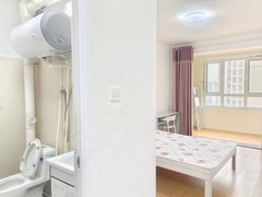 泰安岱岳粥店街道50米到万达 万岳华府B区 独卫空调 集暖 电梯 无中介费出租房源真实图片