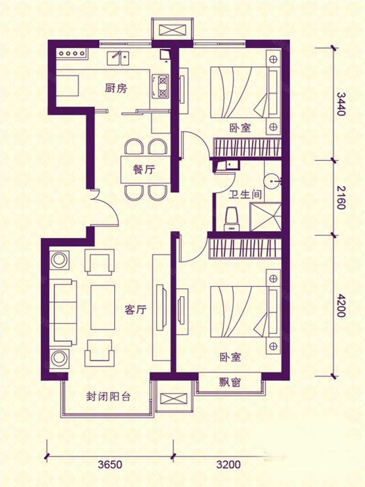 潍坊滨海汇景湾户型图图片