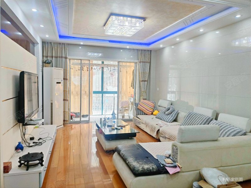 小区精装修满五带汽车库品牌家电,锦程花园二手房,125万,3室2厅,2卫