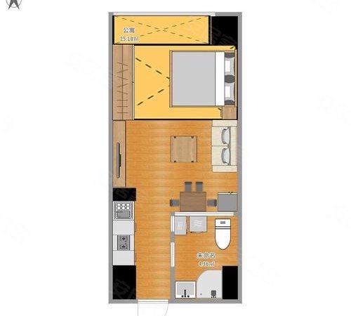 厦门湖里嘉园路后浦社1-181号自建房火炬园地铁口二百米  边户大单间