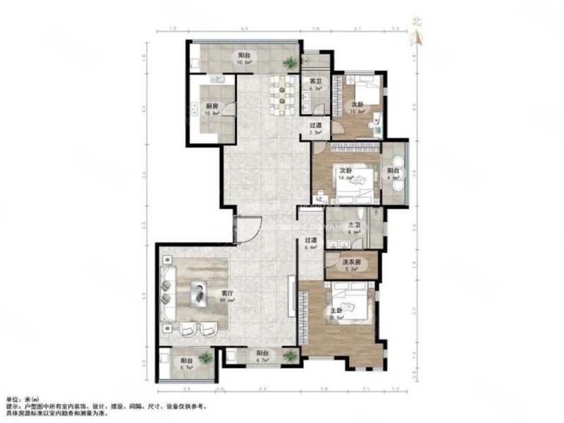 室~经典户型,佛山静院二手房,890万,3室3厅,2卫,239平米-济南安居客