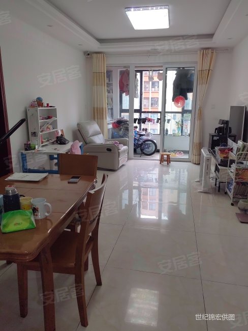 电梯次新房精装套二飞机户型方正实用邦泰华府公馆