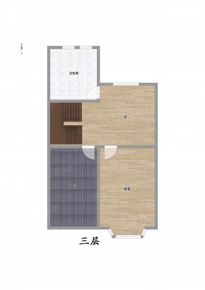 外商居住区(别墅)5室3厅2卫228㎡南北190万