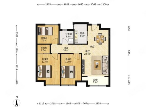 鑫苑世家公馆~独立客厅~品牌家居~电梯房~诚意出售~看房随时