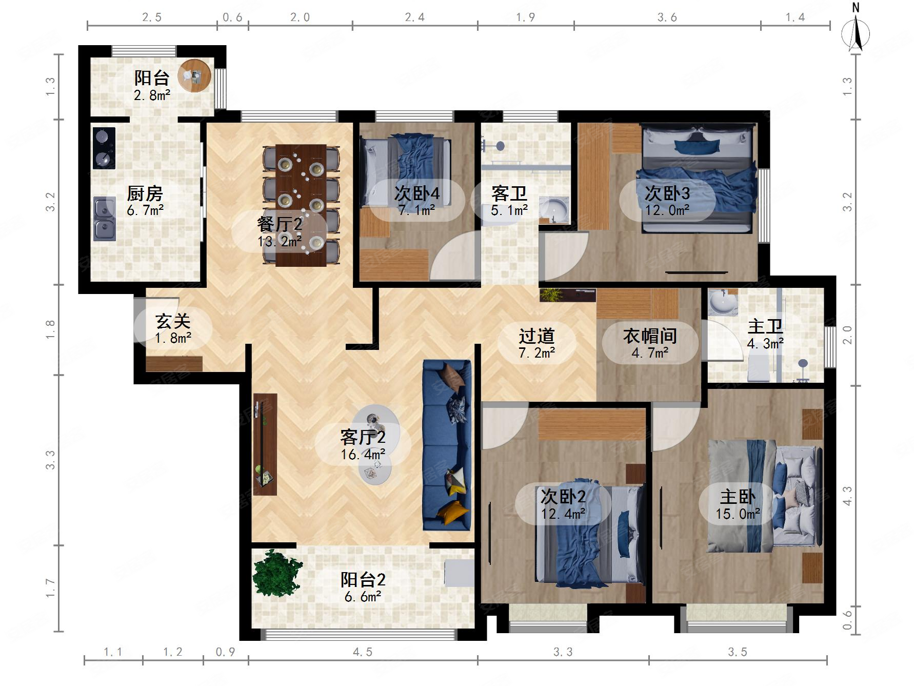 云锦世家北区