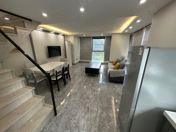 盐城盐都聚龙湖凤凰汇(商住)现代轻奢 无主灯设计 一层客餐厅 二层