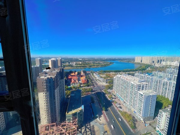 三河燕郊镇燕郊城区东贸国际花园河景房 门口北京公交  东贸国际精装