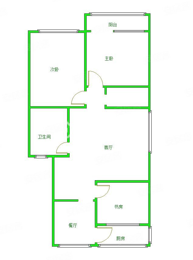 运城供电分公司西郊小区3室2厅1卫90㎡南北24万