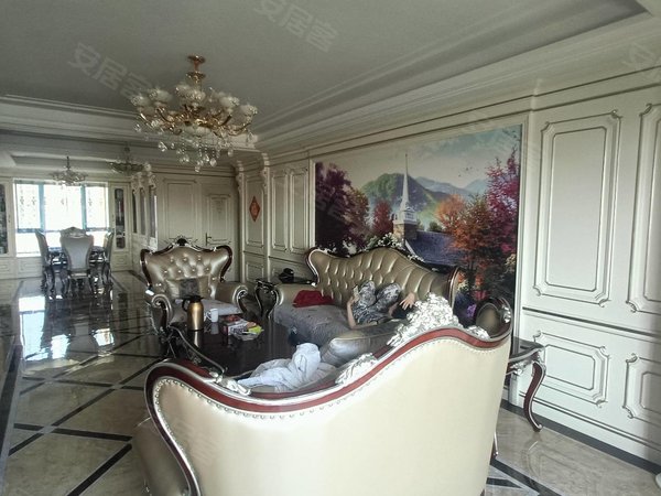 包头青山一宫环岛正翔国际丽江苑正翔国际大平层 豪华装修 领包入住 全天采光出租房源真实图片