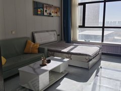 庆阳西峰西峰城区万辉国际广场 1室1厅1卫 精装修 电梯房 48平出租房源真实图片