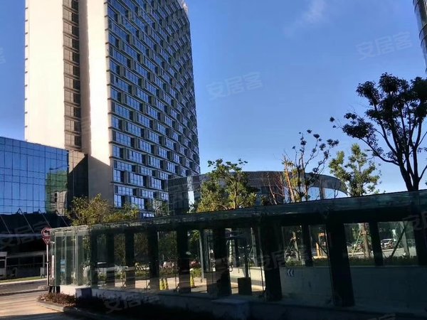 绍兴柯桥华舍中纺国际时尚中心中纺cbd时尚公寓 一室一厅 简装拎包入住出租房源真实图片