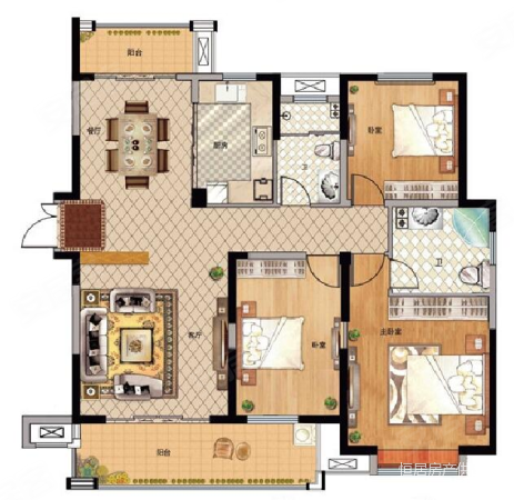 鹏欣领誉景观楼层采光不挡