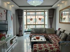 酒泉肃州酒泉城区和泰家园三楼两室两厅,家具家电齐全,拎包入住出租房源真实图片