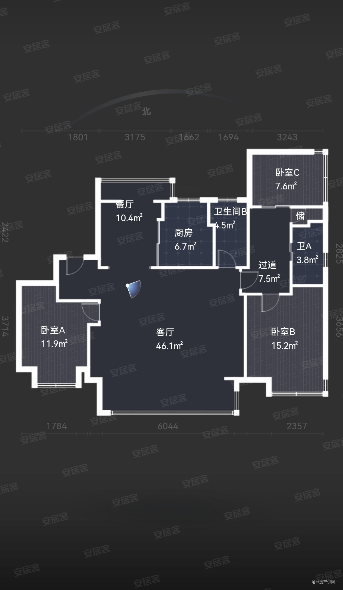 江北万达商圈东方公馆精装修边套业主诚心出售价格好聊