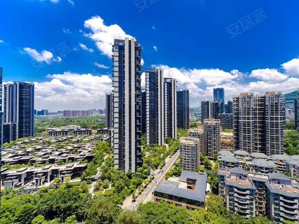 深圳南山华侨城香山美墅云颂实景拍摄 大四房 南北通透户型 随时看房