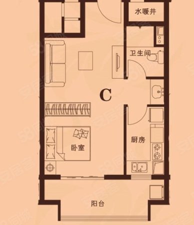 廊坊安次红星美凯龙德荣帝景住宅,暖和,有钥匙,随时住,电梯中层,采光