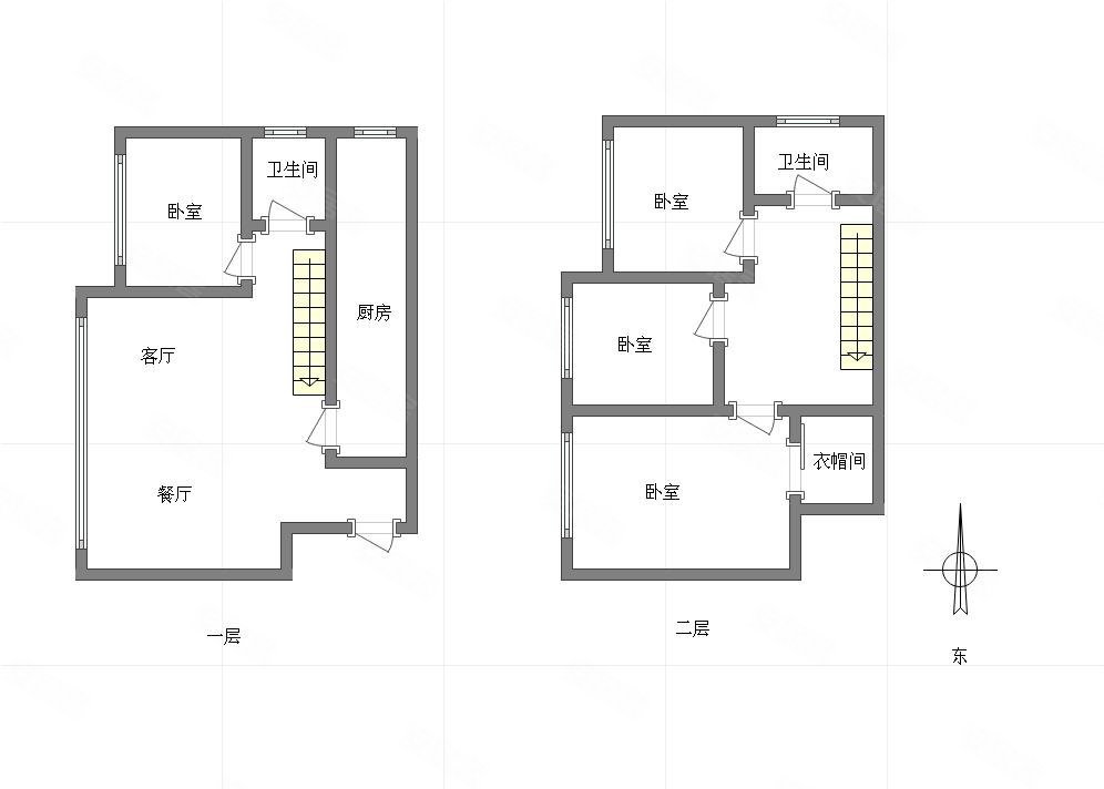 新鸥鹏拉菲公馆(B区)4室2厅2卫116㎡南北105万