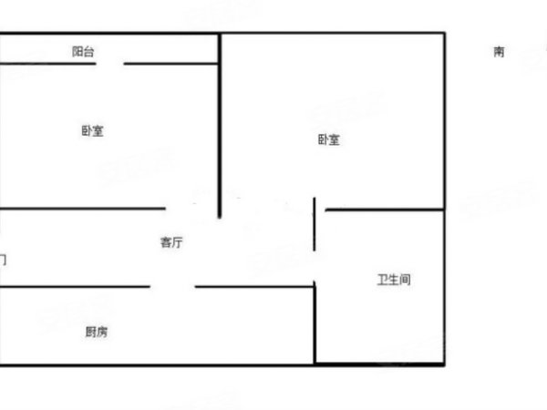 户型 户型图 平面图 600_450