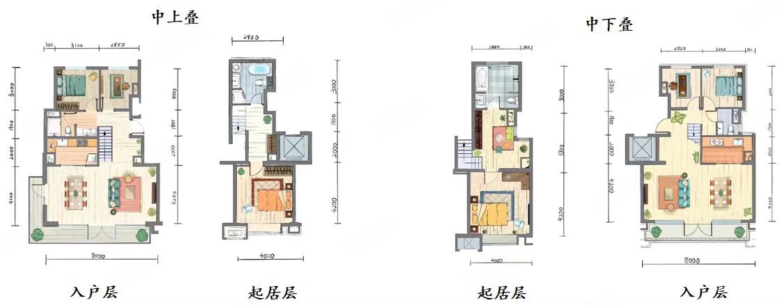 天恒摩墅1号院4室3厅3卫138㎡南北233万