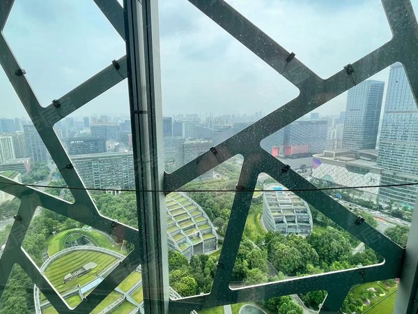 简阳交子荟国际公寓双子塔!无中介费!押一付一!网红楼盘!