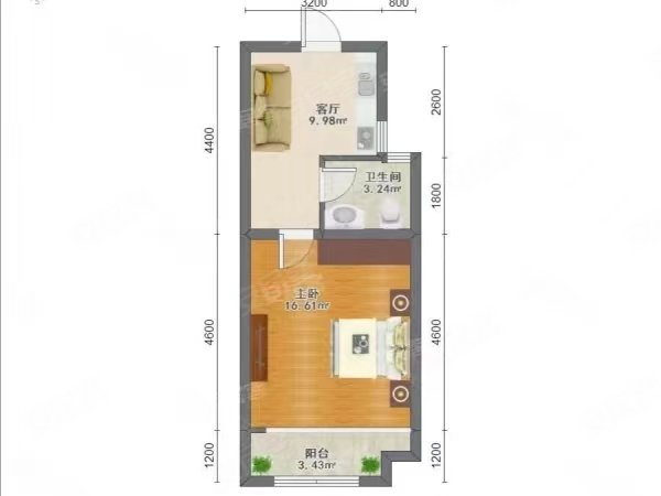 怀化鹤城城北英泰国际(商住楼)无中介 可月付 汉庭酒店楼上 步步高火车站通程 拎包入住出租房源真实图片