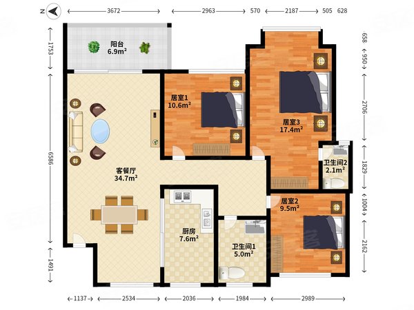 深圳坪山坪山六和城坪山围站旁,益田假日楼上,家私电全齐拎包入住
