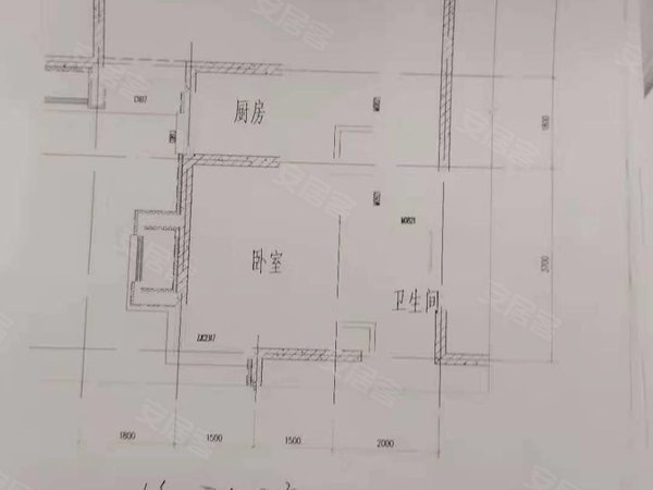 西安经开区草滩汉都新苑c区汉都新苑两室两厅一厨一卫出租房源真实