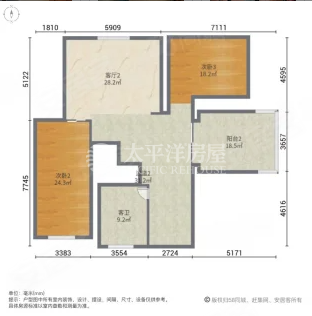 宜嘉苑4室3厅2卫90㎡南北779万