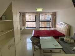 莆田涵江六一路隆恒财富一室一厅沃尔玛楼上现代风一房家具齐全包物业网络出租房源真实图片