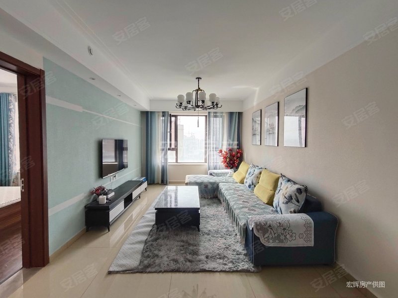 拎包入住 预约看房,保利金香槟二手房,105万,3室2厅,1卫,98平米-兰州