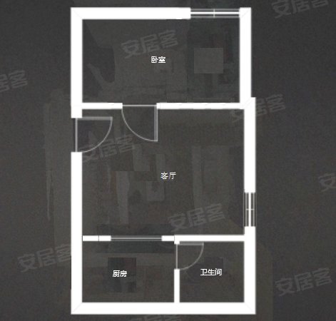 【多图】银海大厦,渝北黄泥磅租房,黄泥磅商圈 轻轨沿线 精装一房