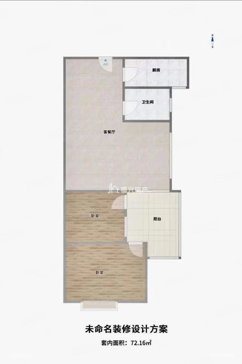 美仙山二期中高层刚需2房仅售83万自由装修