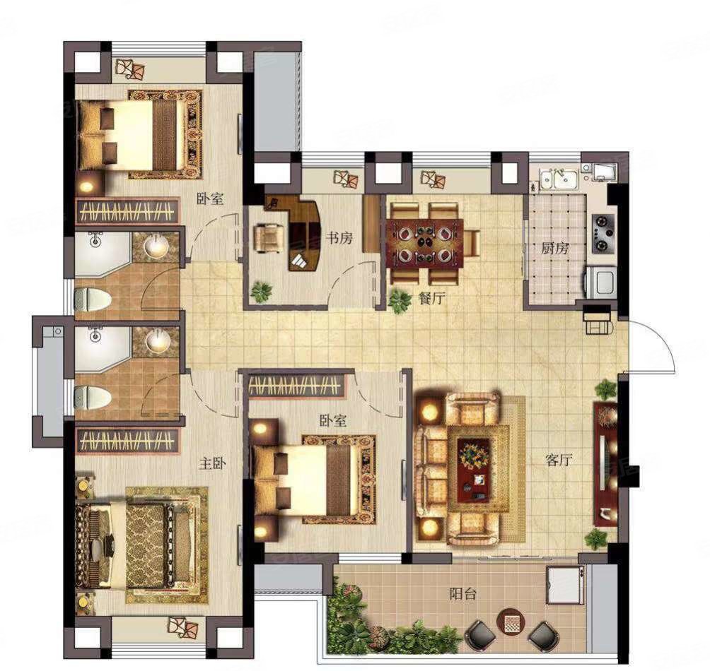 皇庭丹郡(连江) 商品住宅 南向采光好 车位充足 带电梯
