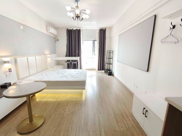 济南历城唐冶绿地城(商住楼)唐冶新出南向精装一室公寓 东西随时可配