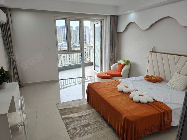 【多图】江南豪园,区政府租房,江南豪园45平超大一室一厅一厨一卫带