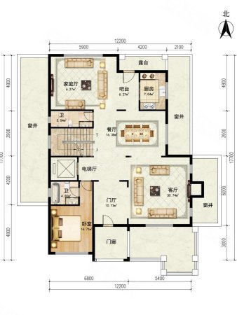 润泽御府6室4厅6卫528㎡东7200万