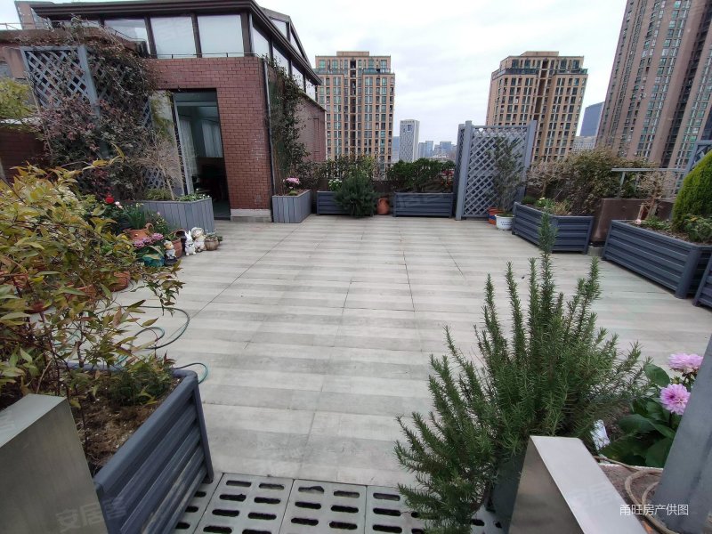 鄞州万达旁豪装自住空中别墅隆兴峰景苑5室送车位大露台