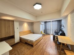 上饶信州万达广场实拍万达晶座 11 号楼 边套公寓出租 包物业包宽带押一付一出租房源真实图片