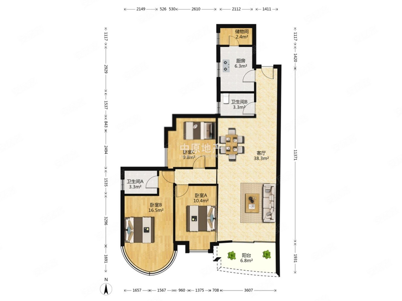 广州房产网>广州二手房>越秀二手房>中山路二手房>富力东堤湾>