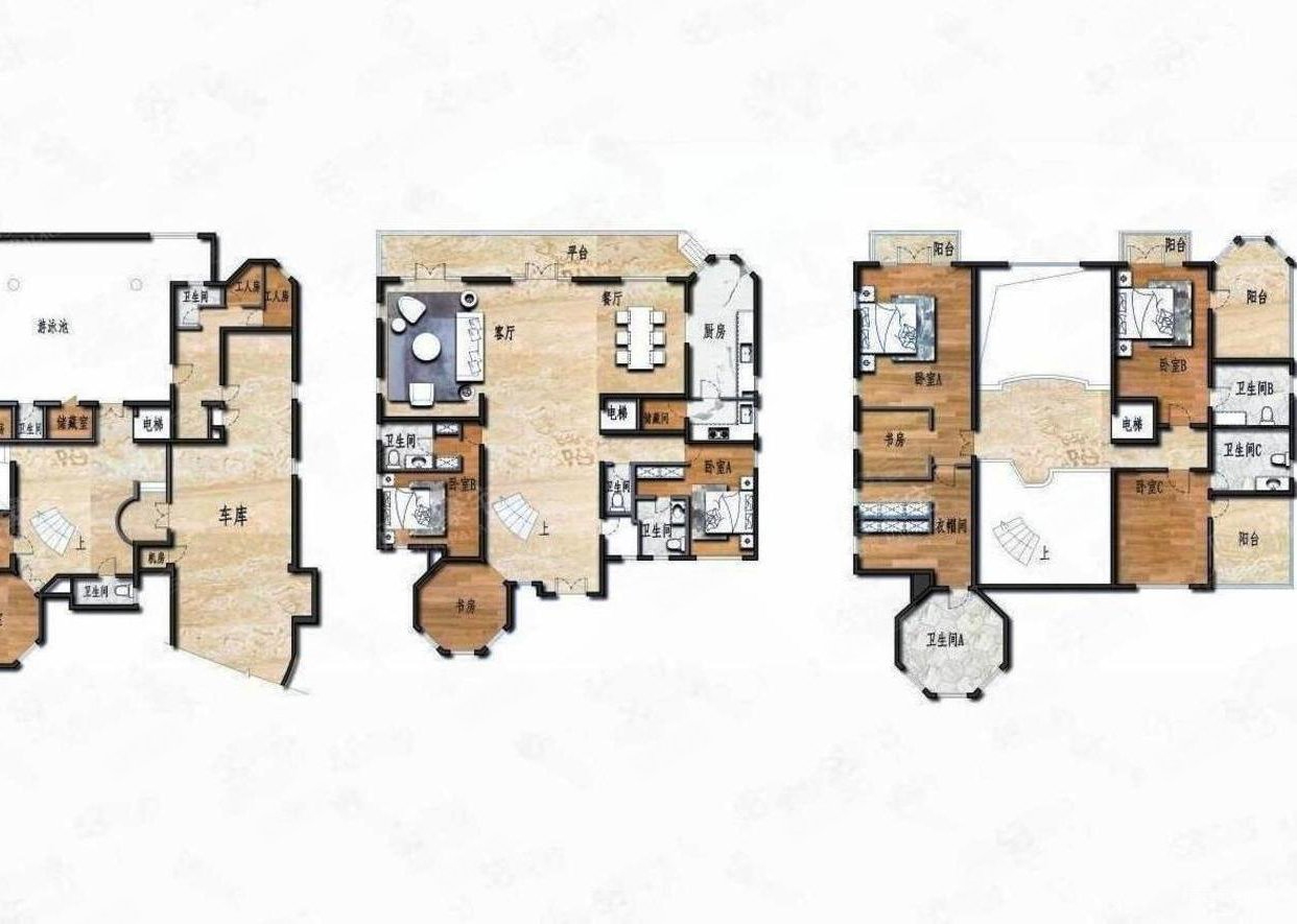 马云同户型丨三面环水丶无违章搭建丨成交周期短丶产权清晰,九间堂