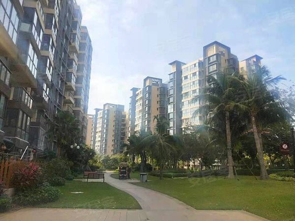 海口海甸岛恒大美丽沙天颐湾精装2房2厅一线海景拎包入住随时看