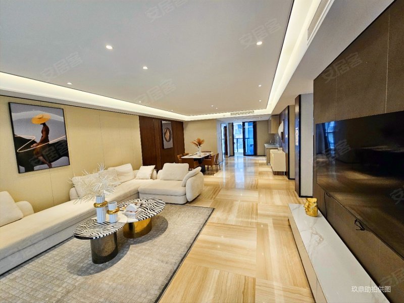 高新区(到手218)大平层 洋房 一梯一户 中央空调地暖新风,融创香璟台