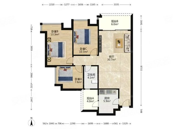 文冲租房,高端大气上档次小区房,民水民电,三梯八户,随时看房,黄埔