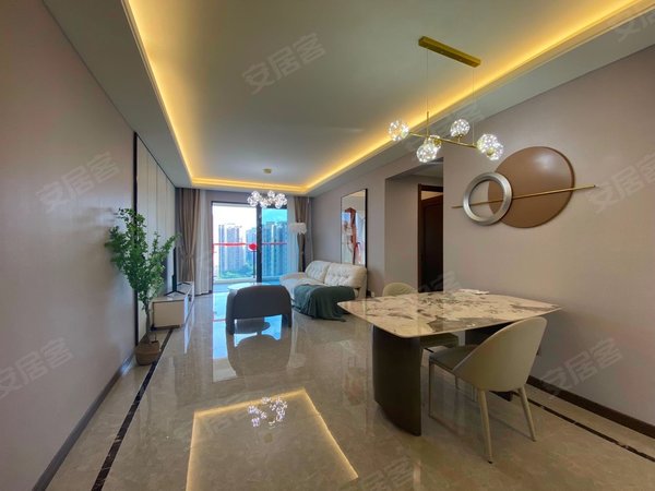 成都成华动物园碧桂园锦樾府押一付一小清新风格全新出租 地铁直达