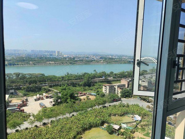 南宁西乡塘石埠江湾尊府江湾尊府一室一厅一卫,单间江景房,精装修.