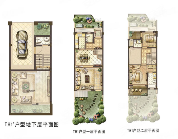 东滩花园(别墅)4室2厅4卫216㎡南北798万