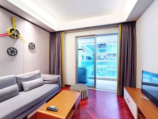 园深圳湾科技生态园实地拍摄,科苑地铁站,高层精装 1房1厅公寓出租