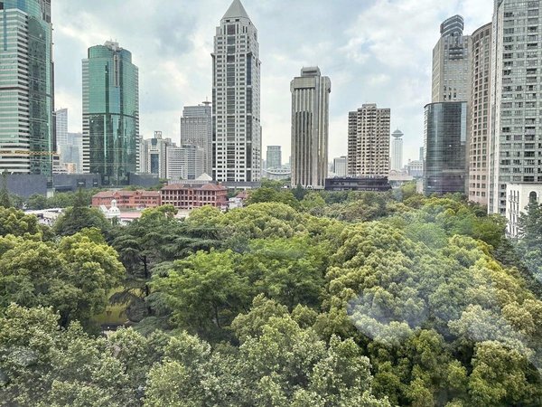 上海黄浦淮海中路济南路8号小区出新天地标杆巴卡拉 落地窗 全屋地暖