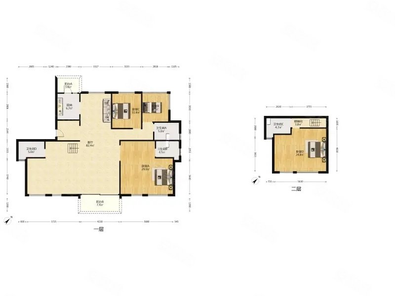 金牛区茶店子板块跃层5房茶店子保利楼盘物业严格环境好